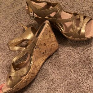 BOC Gold Cork Wedges